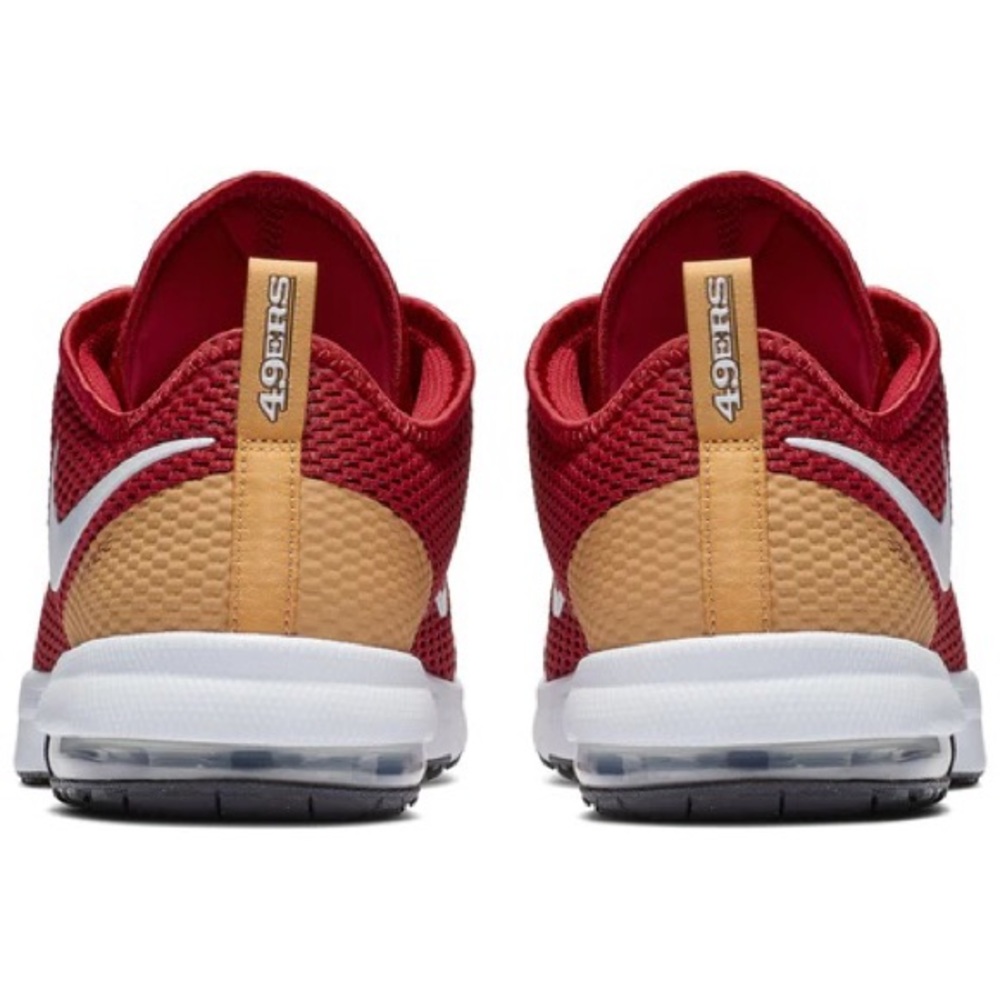 San Francisco 49ers Nike Air Max Typha 2 Shoes. Size 6.5 - Picture 2 of 9